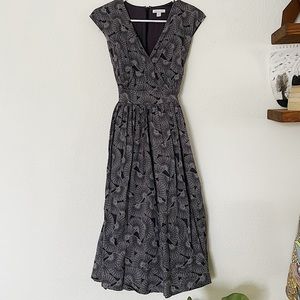 Garnet Hill Sleeveless Printed Dress